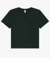 BL6110/BE159 Bella Ladies Heavy Boxy T Shirt Forest Green colour image
